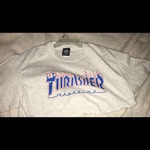 Thrasher Cropped Tee